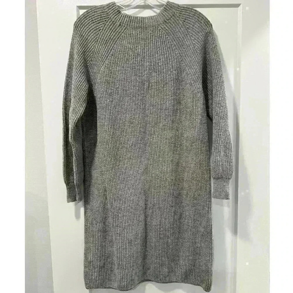J.Crew Mercantile Wool Blend Sweater/Dress with Bow Size M - Picture 7 of 11